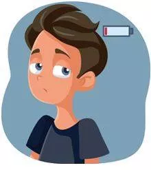 Lethargic - Feeling sluggish, inactive, and lacking energy or enthusiasm.