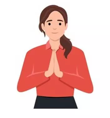 Humble - Having or showing a modest or low view of one's importance. (विनम्र, नम्र)