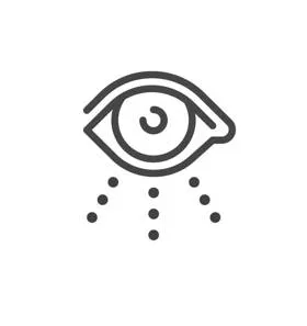 Descry - To catch sight of something that is difficult to see; to detect or discover by careful observation.