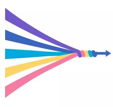 Merge - To combine or unite to form a single entity; blend or join together.