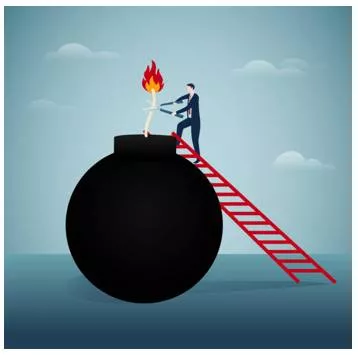 Mitigate - To make something less severe, serious, or painful.