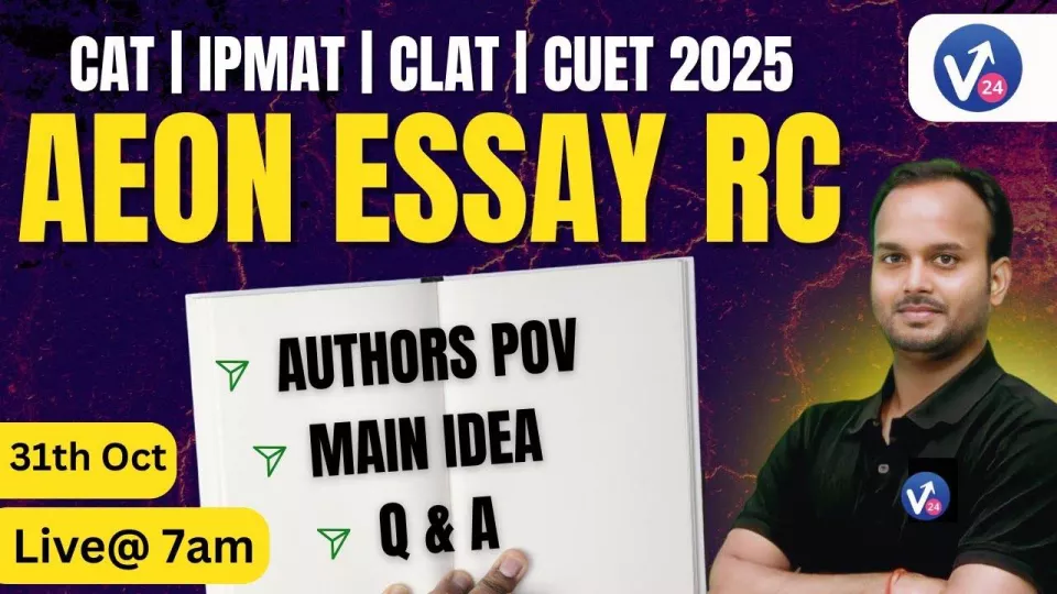 Cat clat cuet 2025 by sanjeev sir