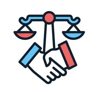 Adjudicate - Make a formal judgment or decision about a problem or dispute. (न्यायनिर्णय देना)