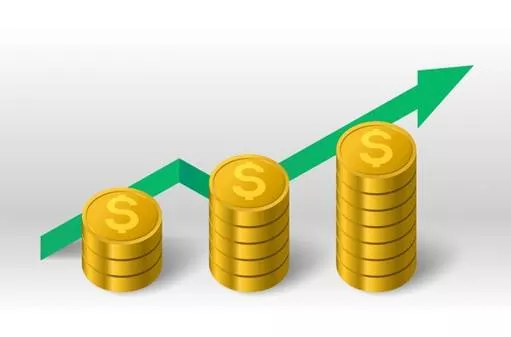 Accrue - Accumulate or be received in increasing amounts over time, especially money or benefits. (समय के साथ इकट्ठा होना/जमा होना)