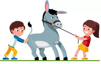 Obstinate - Stubbornly refusing to change one’s opinion or course of action. (हठी/जिद्दी)