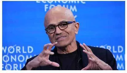Microsoft ceo satya nadella quotes bill gates to explain what makes a true al platform elon musk responds