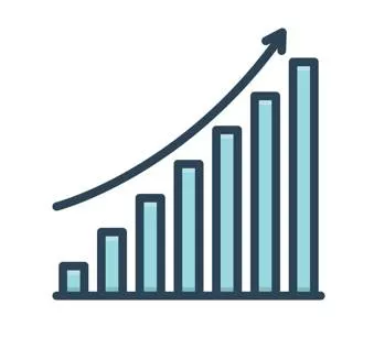 Cumulative - Increasing or growing by successive additions; formed by the collection of parts.