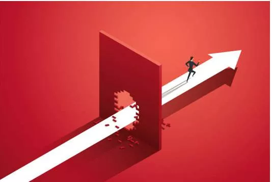 Breakthrough - A significant and sudden advance, discovery, or development that removes an obstacle to progress. (?????????? ?????? / ???? ???????)