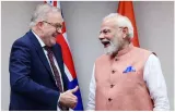 Modi meets australian pm discusses cooperation in trade defence and security
