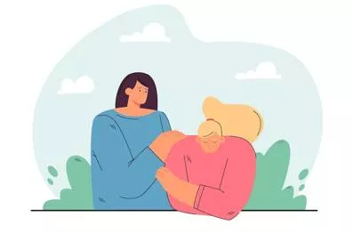 Empathy - The ability to understand and share the feelings of another person.
