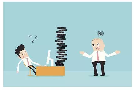 Dawdle - To waste time by being slow or idle; to move or act slowly without purpose. (?????? ??? ??? ?????? / ????? ??? ??? ?????)
