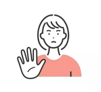 Rebuff - To reject someone or something in an abrupt or ungracious way; to snub. (कठोरता से ठुकराना / उपेक्षा करना)
