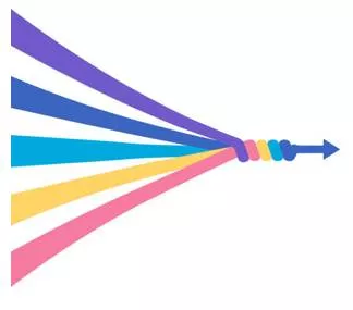 Conflate - To combine two or more ideas, things, or pieces of information into one, often in a way that may cause confusion. (मिलाना / गड़बड़ तरीके से एक साथ जोड़ देना)