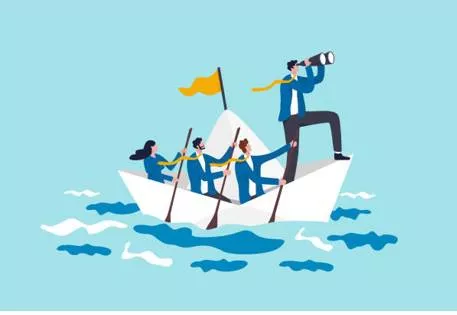 Bellwether - A person, group, or thing that leads or indicates a trend; something that shows what will happen in the future. (रुझान बताने वाला अग्रदूत, आगे बढ़कर दिशा दिखाने वाला)