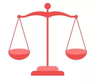 Equilibrium - A state in which opposing forces or influences are balanced; a stable or calm condition. (संतुलन, स्थिरता)