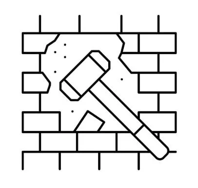 Dismantle - Take (a machine or structure) to pieces; to destroy the integrity or functioning of something. (टुकड़े-टुकड़े करके हटाना / विघटित करना)