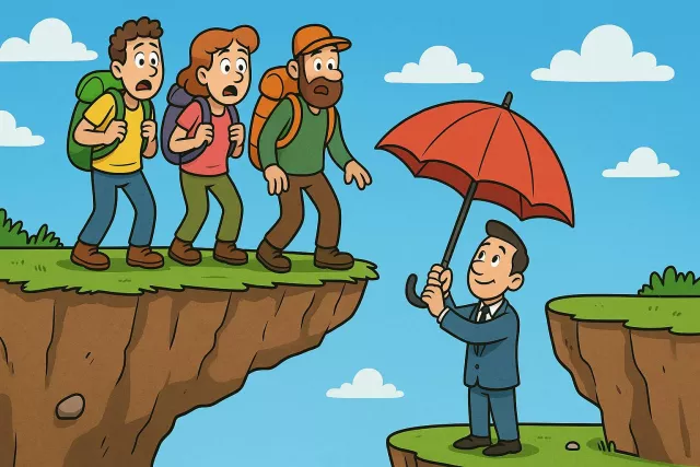 Contingent - Dependent on certain conditions or circumstances; uncertain, not fixed. (निर्भर, शर्त पर आधारित)