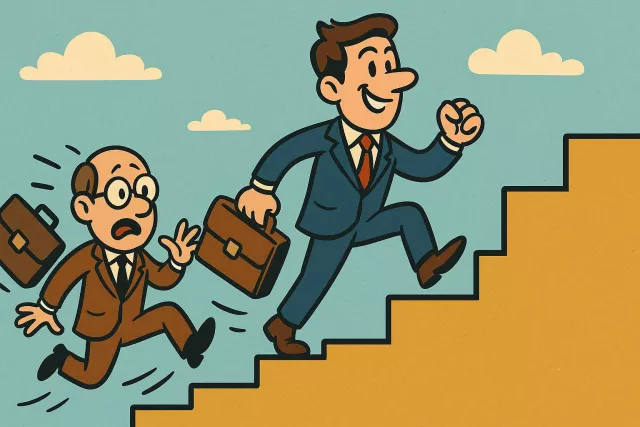 Supersede - To take the place of someone or something; to replace because of being better or more modern.