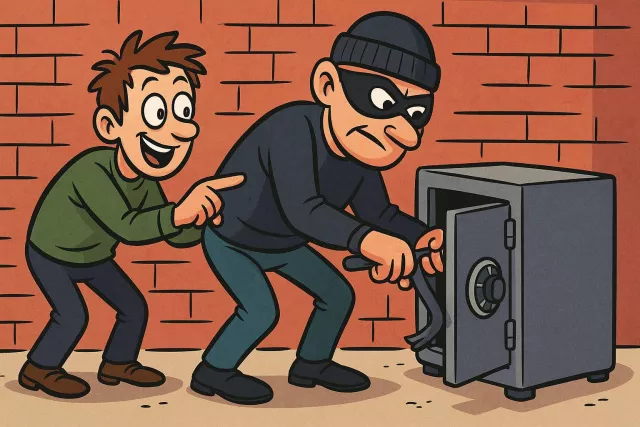Abet - To actively help, encourage, or support someone in doing something wrong or illegal. (उकसाना या गलत काम में सहायता करना)