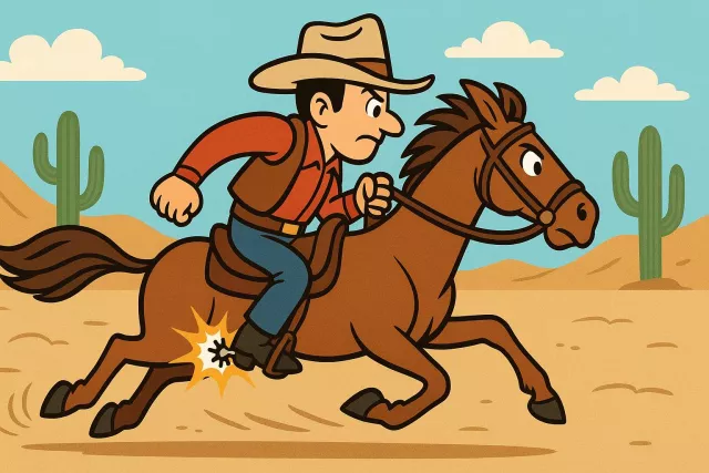 Spur - To encourage, motivate, or cause something to happen or develop faster. (प्रोत्साहित करना / तेज़ी लाना)