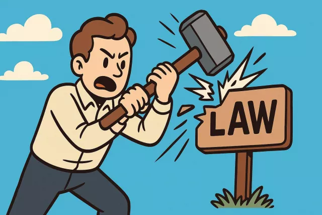 Abolish - To formally put an end to a system, practice, or institution. (समाप्त करना / किसी व्यवस्था को समाप्त कर देना)