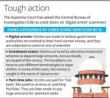 Sc tasks cbi to tackle digital arrests