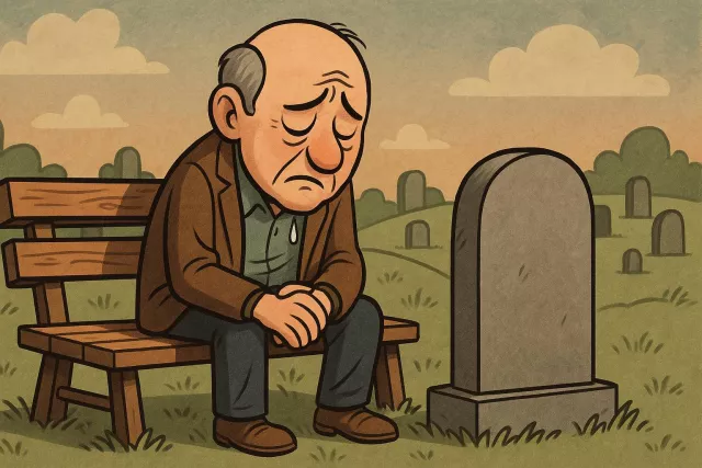 Poignant - Deeply touching or moving, especially by causing a strong feeling of sadness or regret.