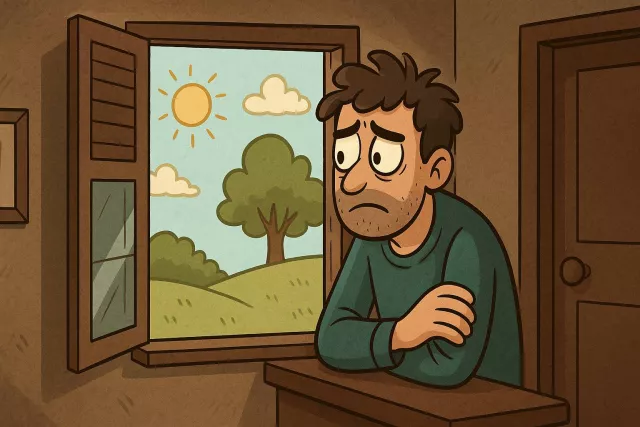 Recluse - A person who lives a solitary life and tends to avoid other people. (एकांतवासी, जो लोगों से दूर रहता है)