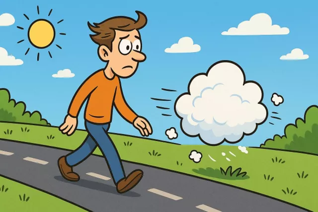 Transitory - Lasting for only a short time; not permanent. (अस्थायी, अल्पकालिक)