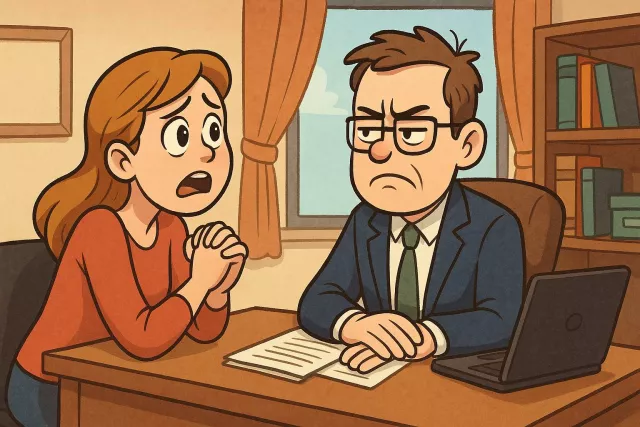 Entreat - To ask someone earnestly and anxiously to do something; to beg or plead with deep seriousness. (????? ?????, ????? ????)