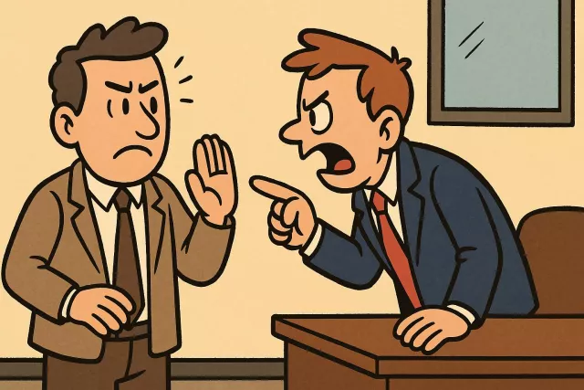 Demur - To raise doubts or objections; to show reluctance or hesitation. (आपत्ति करना, हिचकिचाना)