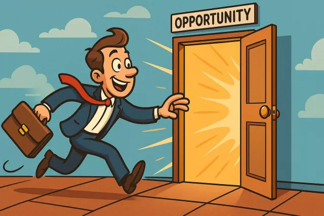 Opportune - Occurring at a suitable or convenient time; especially favorable or well-timed. (उपयुक्त समय पर होने वाला, समयानुकूल)