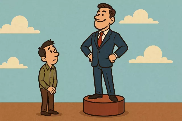 Stature - A person’s natural height; also the level of respect, importance, or reputation that a person or organisation has.