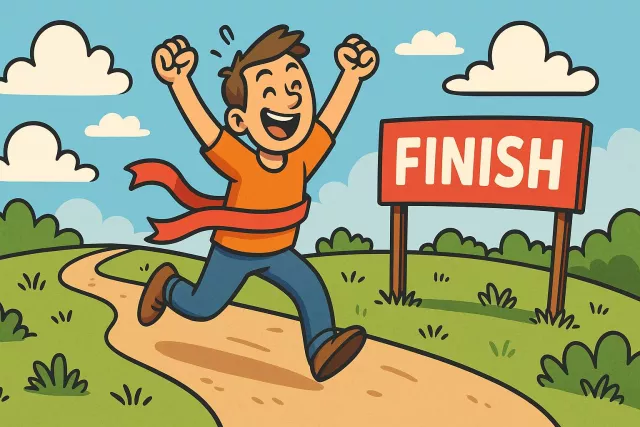 Outcome - The final result or effect of an action, event, or process.