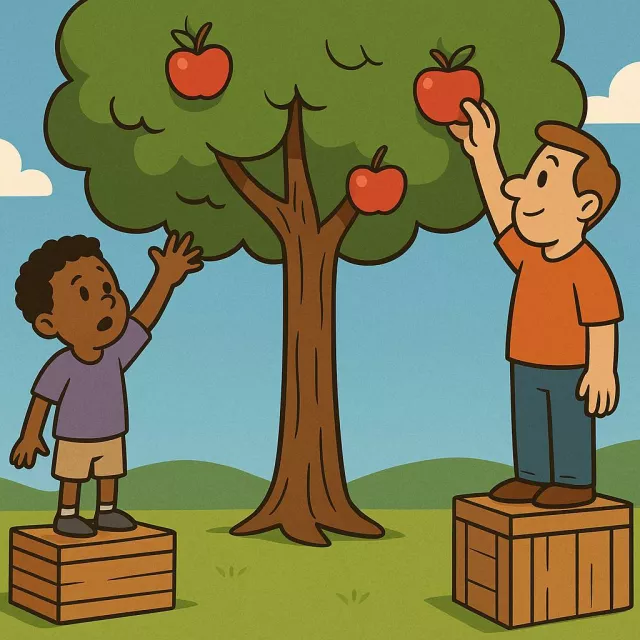 Inequity - Lack of fairness or justice; unequal and unjust treatment. (??????, ???????)