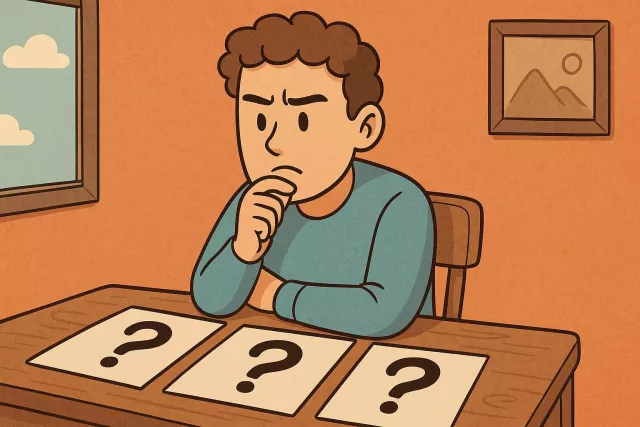 Deliberate - To think about or discuss something very carefully before making a decision; to do something after careful thought. (सोच-समझकर विचार करना)