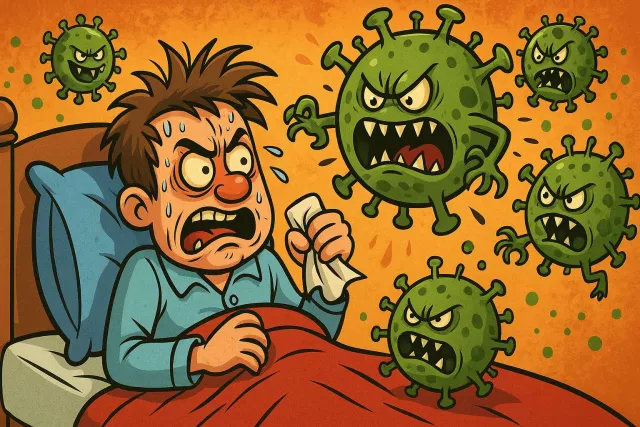 Virulent - Extremely harmful, poisonous, or infectious; also, very bitter, harsh, and full of hatred in attitude or language. (अत्यंत घातक, प्रखर शत्रुतापूर्ण)