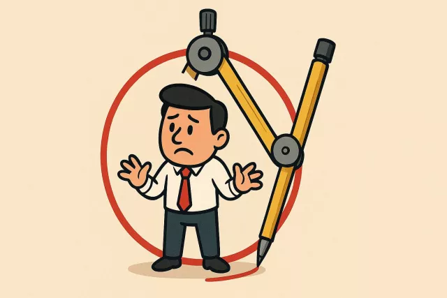 Circumscribe - To restrict something within limits; to draw a boundary around something.