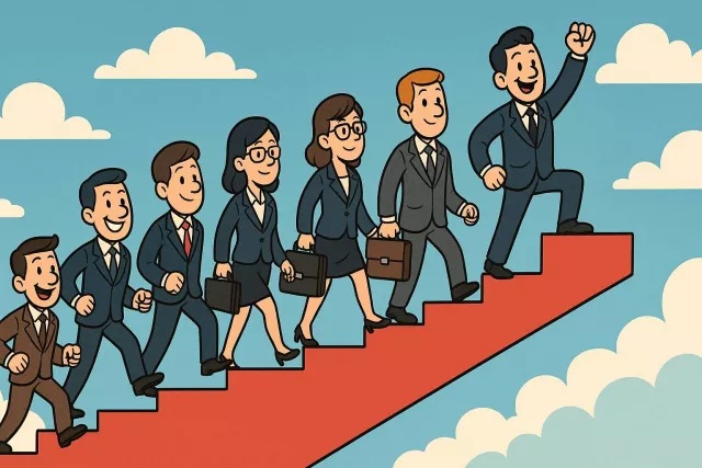 Echelon - A level, rank, or position in an organisation, profession, or society.