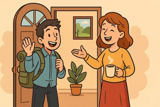 Hospitable - Friendly and welcoming to guests or strangers; generous in receiving and entertaining people.