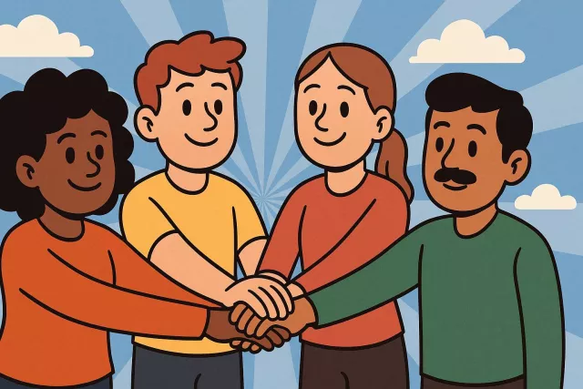 Solidarity - Unity or agreement of feeling or action, especially among people with a common interest; mutual support within a group.