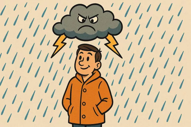 Impervious - Not allowing anything (like liquid, heat, or influence) to pass through; not affected or disturbed by something.