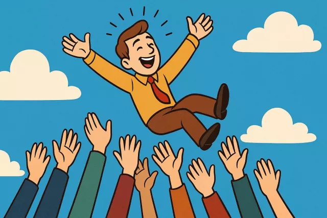 Exalt - To raise someone or something to a high position; to praise highly or glorify. (???? ?????, ???? ??????? ????)