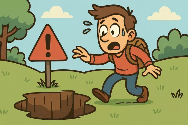 Caveat - A warning or caution about a specific limitation; a condition that must be considered. (चेतावनी / शर्त)