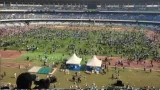Messi tour day 1 chaos as angry fans ransack stadium in kolkata organiser held