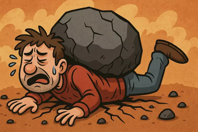 Affliction - Something that causes pain or suffering; a problem or illness. (कष्ट/पीड़ा/रोग)