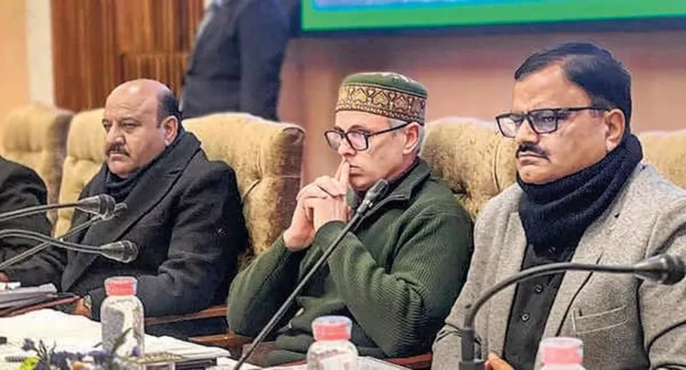 Omar calls for action against bjp mlas trying to obstruct national projects in j k