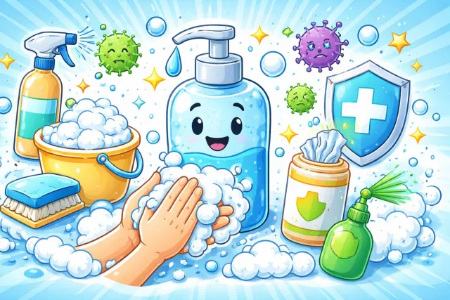 Sanitize - Make something clean and free from germs; remove harmful or sensitive details from information. (??????/?????????? ????)