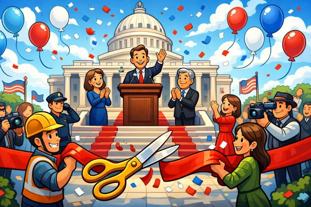 Inaugurate - Formally begin or introduce (a system, policy, or period), often with a ceremony.