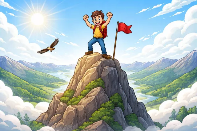 Surmount - Overcome a difficulty or obstacle; to rise above something. (काबू पाना)